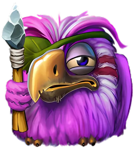 Pirots 2 character violet bird