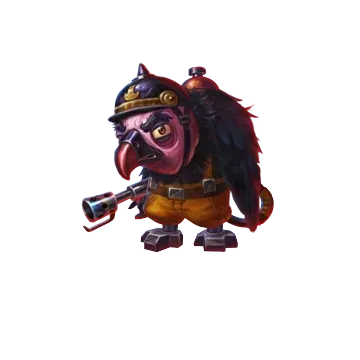 Pirots 4 Fire Minion enemy in the Inferno world
